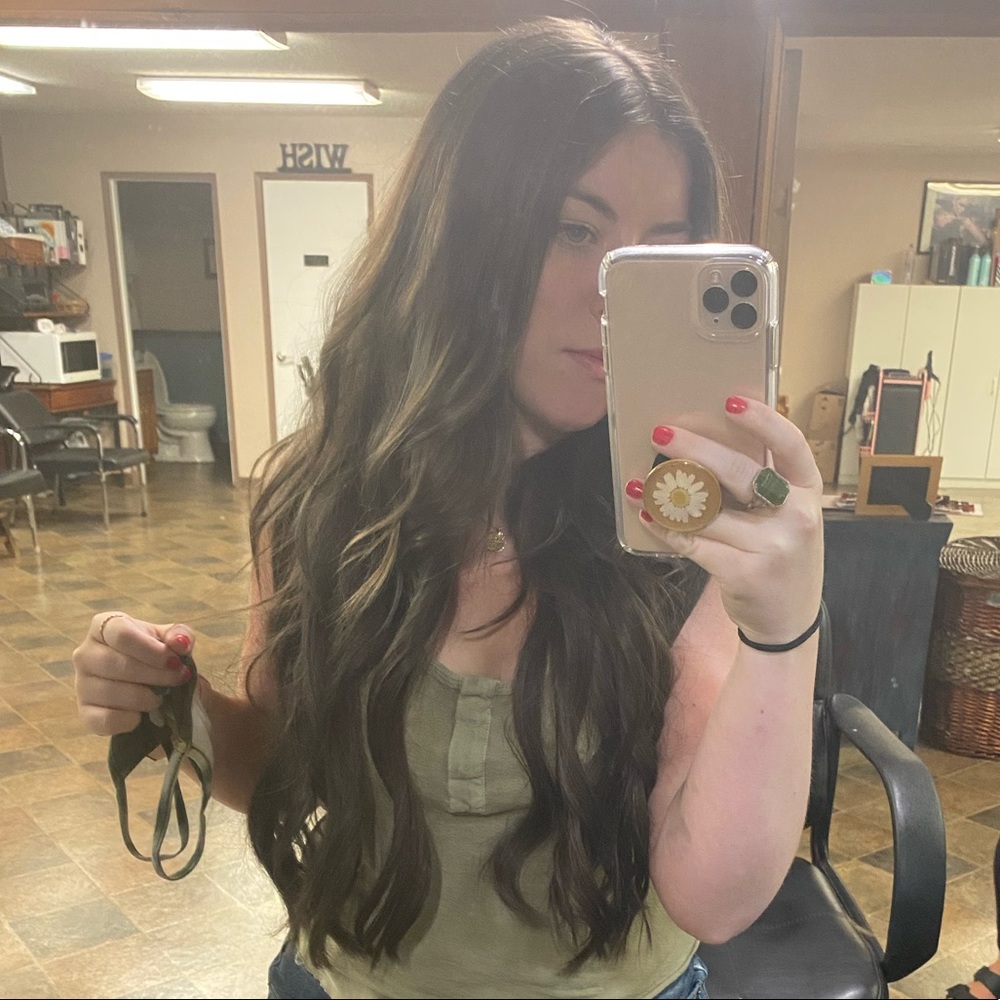 Bellami 22 inches 220 gram clip in hair extensions